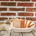 thumbnail image 5 of 2 Pcs Bread Proofing Basket Cloth Liner Baking Dough Basket Cover Natural Rattan Proofing Cloth for Bakery Home Baking, oval about 10 × 6 inch, 5 of 7