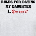thumbnail image 3 of CafePress - Rules For Dating Daughter T Shirt - Men's Classic Graphic T-Shirt, 3 of 4