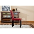 thumbnail image 3 of Sunlight-Resistant Leather / Beautify Your Living Room / Pair of Red Parson Seats, 3 of 3