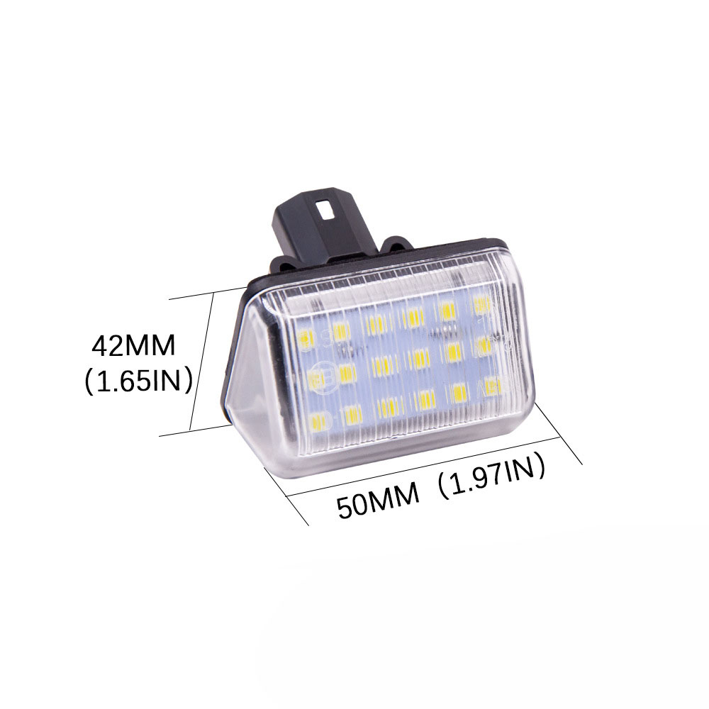 Acaigel 1Pair Led License Plate Light 13061970 For Mazda 6 Gg Gy Cx-5 Cx-7