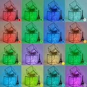 QiShi 33ft 100LED 16 Multi Color Changing Fairy Lights USB Powered with Remote Control, For Christmas Tree, Wedding Party, Indoor, Garden, Bedroom Holiday Décor