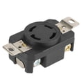 thumbnail image 1 of Nema L14-30R 30A 125V/250V enchufe eléctrico con bloqueo por torsión receptáculo de pared hempra para flujo de energía Suave, fácil disipación y durabilidad en generadores y, 1 of 7