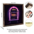 thumbnail image 2 of Vintage Neon Jukebox Wooden Sign Wall Plaque - Vintage Art Decoration, Wall Decoration - Ideal Gift For Home Decoration, Living Room, Bathroom, Bedroom, Garden, Dining, Bar, Cafe, Festival Party De, 2 of 7