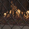 Angella 3 Panelled Iron Fireplace Screen, Black - image 5 of 5