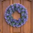 thumbnail image 5 of Lighted Garland for Front Door outside Large Valentines Wreath Autumn Wreath Frame Grapevine Star Fall Front Door Hanger Flower Fall Wreath Decorations Indoor Christmas Indoor Wreath, 5 of 8