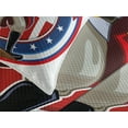 thumbnail image 4 of Ambesonne United States Quilted Bedspread Set 3 Pcs, Patriot Emblem, King Size, Multicolor, 4 of 5