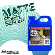 Miracle Sealants MFSQT6 Matte Finish Sealer, Quart, Clear