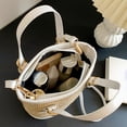 thumbnail image 2 of Bolsos cruzados para mujer, bolsos casuales tejidos para mujer, bolso de playa de paja (beige) Likrtyny Para Estrenar, 2 of 9