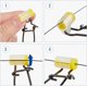 thumbnail image 5 of 40 piezas de plástico para sedal de pesca, deslizadores de plomo de alta resistencia, kit de broche giratorio con broche Duo-Lock para agua dulce y salada, clips de pesca de cambio rápido., 5 of 6
