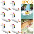 thumbnail image 5 of Portavasos Flotante Flotador Inflable Bandeja para Regalo PVC (caballo Con Orejas), 5 of 5