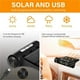 thumbnail image 5 of Sistema de monitoreo de presión de neumáticos con cargador solar, 4 sensores externos y 5 modos de alarma., 5 of 5