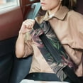 thumbnail image 2 of Hawaiian Post Surgery Seatbelt Pillow for Women - Tropical Leaf Mastectomy Cushion for Car - Soft Breast Surgery Recovery Pillow with Vibrant Floral Design, 2 of 6