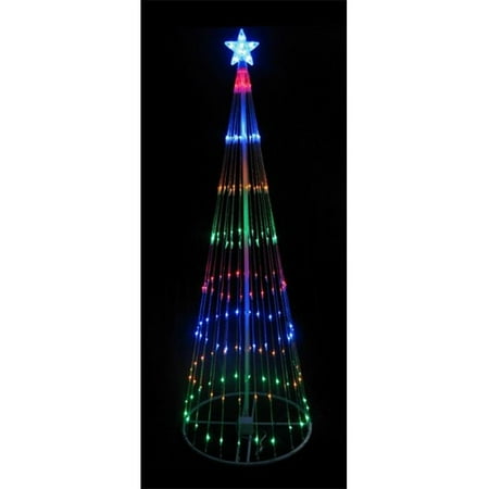 northlight 12 ft multi color led light show cone northlight 12 ft multi color led light show cone