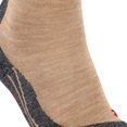 thumbnail image 4 of FALKE Calcetines de mujer - Calcetines de trekking TK 2, ergonómicos, mezcla de lana merina Arena 41-42, 4 of 6