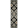 thumbnail image 4 of Style Haven  Patti Charcoal Tribal Diamond Medallions Area Rug 9'10" x 12'10" 9' x 12' Living Room, 4 of 4