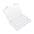thumbnail image 2 of Large Clear Plastic Storage Box Adjustable Compartment Organizer, Multi-Purpose Storage Box Easy to Clean Storage Box, Stackable Design Box for Home & Craft Room Organization 1Pcs, 2 of 7