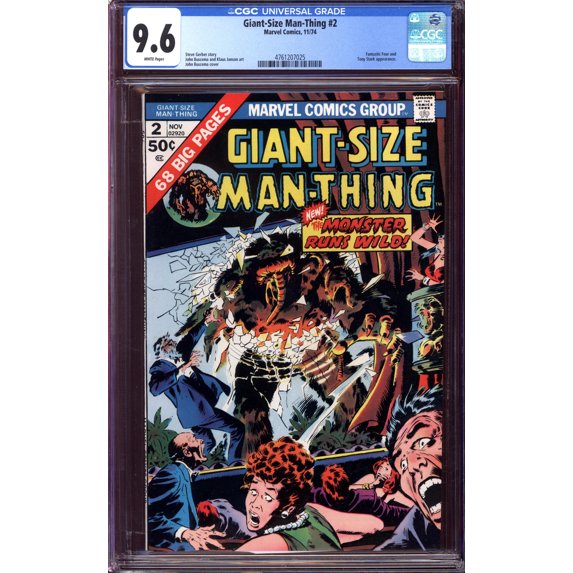 Giant-Size Man-Thing #2 - CGC 9.6 Comic Book