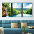 thumbnail image 2 of wall26 3 Piece Framed Canvas Wall Art for Living Room, Bedroom Scenery Theme Canvas Prints for Home Decoration Ready to Hang - 16"x24"x3 Panels, 2 of 4