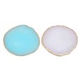 thumbnail image 1 of Nail Art Palette for Mixing Colors Resin Material Assorted Color 2 Pcs Practical Functions, 1 of 8