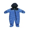 Carter Infant Boy Quilted Blue Snowsuit Baby Pram Adventure Scout Snow Suit