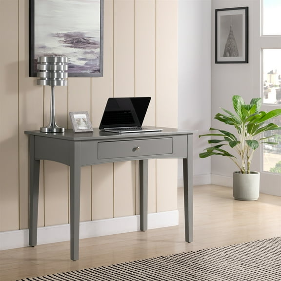 Alaterre Shaker Cottage 40"W Desk, Gray