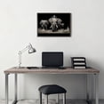 thumbnail image 5 of Patifu  Elephant King with Crown & Herd Wooden Jigsaw Puzzle, HD Printed Art Puzzle, Interactive Family Game, Wall Decor for Bedroom Living Room, Educational, Fun Gift for Adults and Family, 5 of 8
