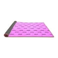 thumbnail image 2 of Ahgly Company Indoor Square Solid Purple Modern Area Rugs, 8' Square, 2 of 4