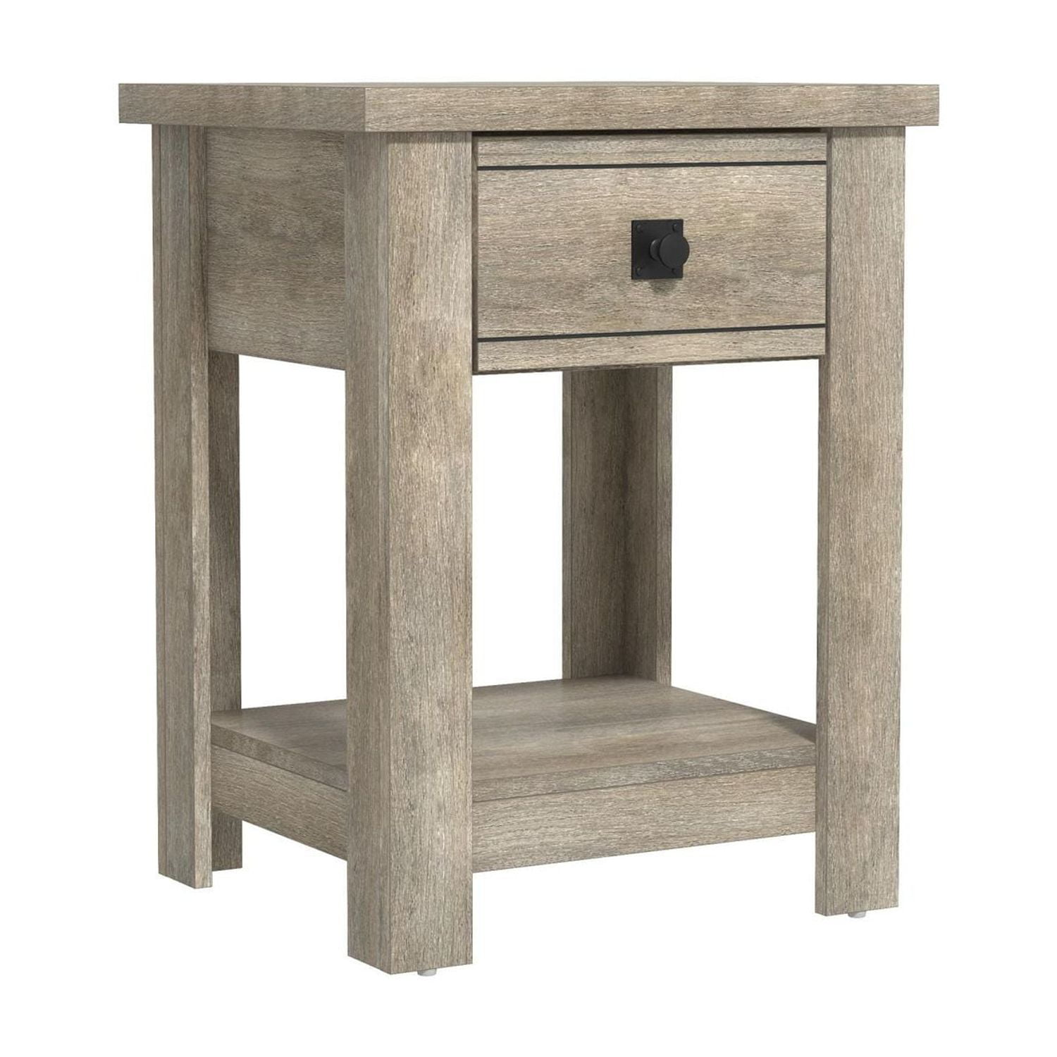 Hillsdale Coover Table d'appoint en bois avec 1 tiroir