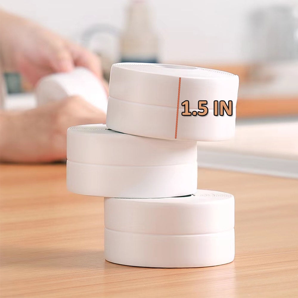 Bathroom Bathtub Seal, Selfadhesive Sealing Waterproof Silicone Tape