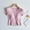 Pink #02, variant on Nmnitkp Women's Pajamas Summer It Is Light And Breathable With Chest Pads & Short-sleeved T-shirts Tops And 100Cotton Pajamas