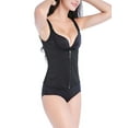 thumbnail image 3 of Women's Body Shaper Slimming Waist Trainer Cincher Womens Underbust Corset Shapewear Zipper Vest, 3 of 8