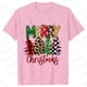 thumbnail image 1 of Camiseta de Feliz Navidad para mujer, camisetas de Hip Hop, ropa femenina con gráfico de dibujos animados, camisetas de manga corta Y2k a la moda, ropa estética, 1 of 5