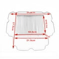 thumbnail image 4 of Filtro de aire Shamjiam para motocicleta 650 V 98-05 Accesorios de repuesto, 4 of 7