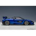 thumbnail image 4 of Mclaren Senna Trophy Kyanos Blue and Black with Carbon Accents 1/18 Model Car by Autoart, 4 of 11