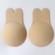 thumbnail image 1 of Parche de silicona de conejo para el pecho, anticaídas, invisible, transpirable, para levantar el pezón, con orejas de conejo, 1 of 1