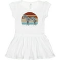 thumbnail image 3 of Inktastic Zebra Safari Animal Sunset Girls Baby Dress, 3 of 5
