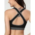 thumbnail image 3 of DODOING Fashion Sports Bras with Removable Pads Push up Fitness Workout Yoga Bra for Women, 3 of 6