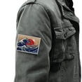 thumbnail image 6 of vlrwzc Embroidered The Great Wave Off Kanagawa Japan Patch Tactical Military Patches Badges Morale For Backpack, 6 of 7