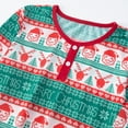 thumbnail image 6 of Holiday Family Pajamas Matching Sets Holiday Nightwear Household Sleepwear Sets Long Sleeve Pjs, 6 of 8