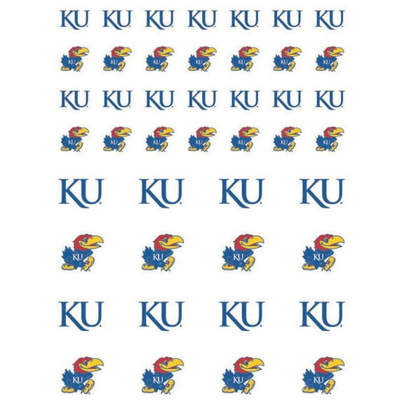 Kansas Jayhawks Small Sticker Sheet - 2 Sheets
