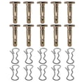 thumbnail image 1 of Weloille Snow Blower Shear Pin, High Strength Metal Replacement Pin 1 Piece, Wear Resistant Snowblower Accessory, Fit Compatible Spare Part for Most Snow Thrower Models, 1 of 9