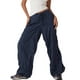 thumbnail image 1 of Txlixc Pantalones largos de pierna ancha para mujer, pantalones holgados de cintura baja con cordón de color sólido, parte inferior informal de estilo simple Txlixc Moda, 1 of 9