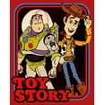 thumbnail image 2 of Girl's Toy Story Retro Buddy Frame  Graphic Tee Red X Small, 2 of 5