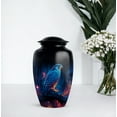 thumbnail image 6 of Falcon Small Urn For Human Ashes Keepsake, Cremation Urns For Human Ash, Urns For Human Ashes Adult Female, Burial Funeral Decorative Urn (Size 10 Inch 1 Pcs & 3 Inch 2 Pcs), 6 of 7