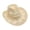 Beige, variant on Clossjun Men Women's Western Cowboy Cowgirl Straw Hat with Shapeable Brim Unisex Hollow Out Woven Roll Up Summer Sun Hat