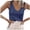 Navy, variant on GEWSEY Womens Full Sequin Tank Tops Glitter Club Party Sleeveless Shirt Sparkle Blouses V-Neck Loose Shimmer Vests (Gold, XL)