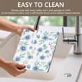 thumbnail image 4 of Placemat, Pioneer Flower Floral Print Pattern Place Mats Table Mat Set Of 2, PVC Washable Placemats for Party Kitchen Dining Decoration, 18x12 Inch, Fade Resistant, 4 of 6
