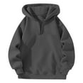 thumbnail image 3 of Women's Zip Up Hoodie Casual Bow Print Sweatshirt Comfortable Pullover For Daily Wear With Jeans In Spring Fall Winter, 3 of 3