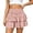 Pink, variant on Kingdiese Womens Ruffled Skirt High Waisted Athletic Tennis Skirts for Running Workout Golf Casual Wear Midi Skirt Size S