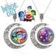 thumbnail image 2 of Collar de Disney Inside Out 2 con colgante de dibujos animados de anime, alegría, ira y disgusto, joyería para mujer, regalos para niños y niñas, collar de regalo 2024 NUEVO, 2 of 5